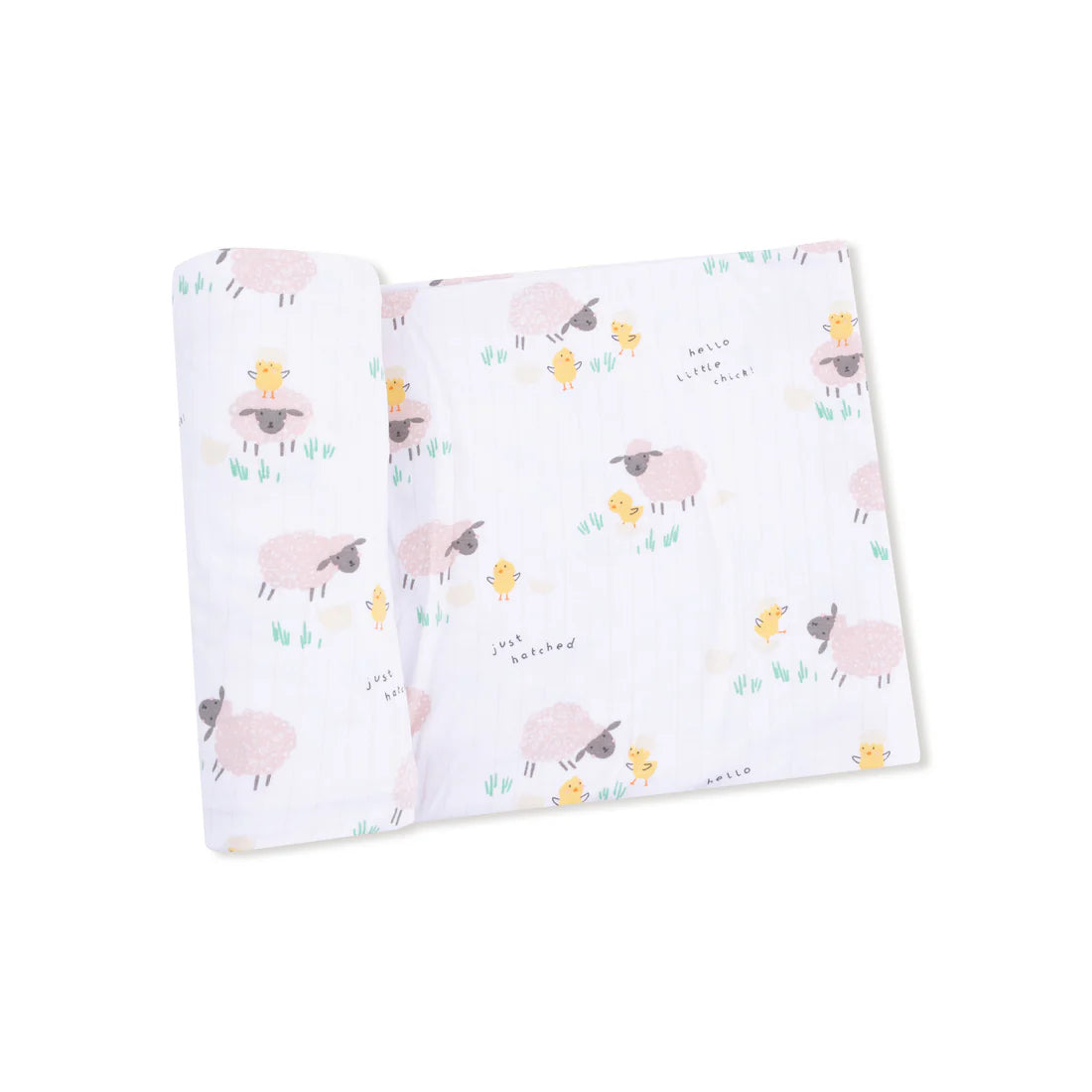 Just Hatched - Pink Swaddle Blanket |