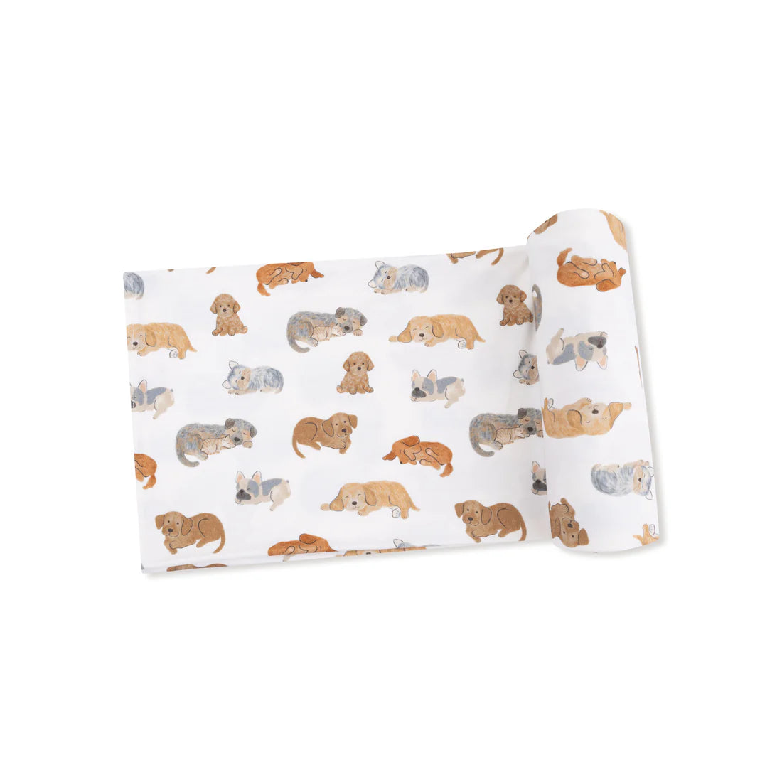 Napping Puppies Swaddle Blanket | Angel Dear
