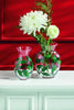 Holly Glass Vase | Mudpie