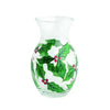 Holly Glass Vase | Mudpie