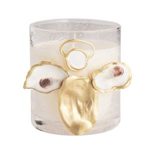 Angel Bubble Sea Glass Candle | Mudpie