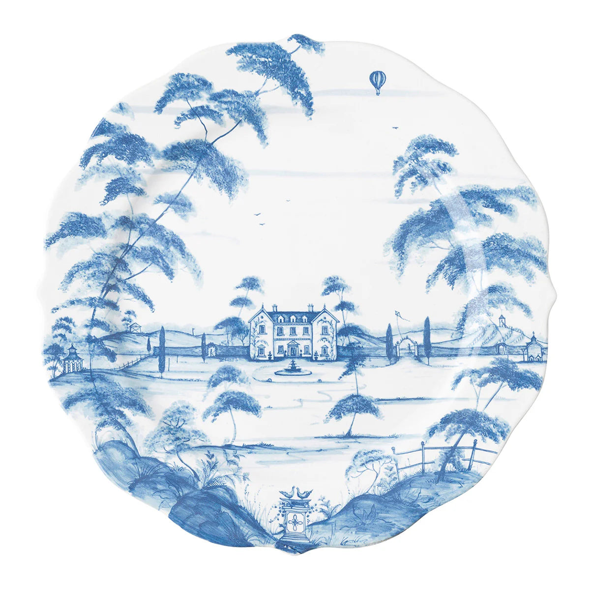 Country Estate Charger Platter | Delft Blue | Juliska