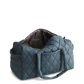 Large Original Duffel | Dark Slate | Vera Bradley