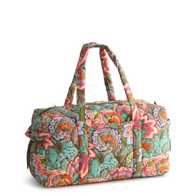 Large Original Duffel | Leaf Me Not Paisley | Vera Bradley