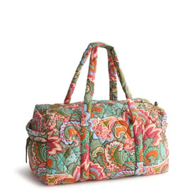 Large Original Duffel | Leaf Me Not Paisley | Vera Bradley
