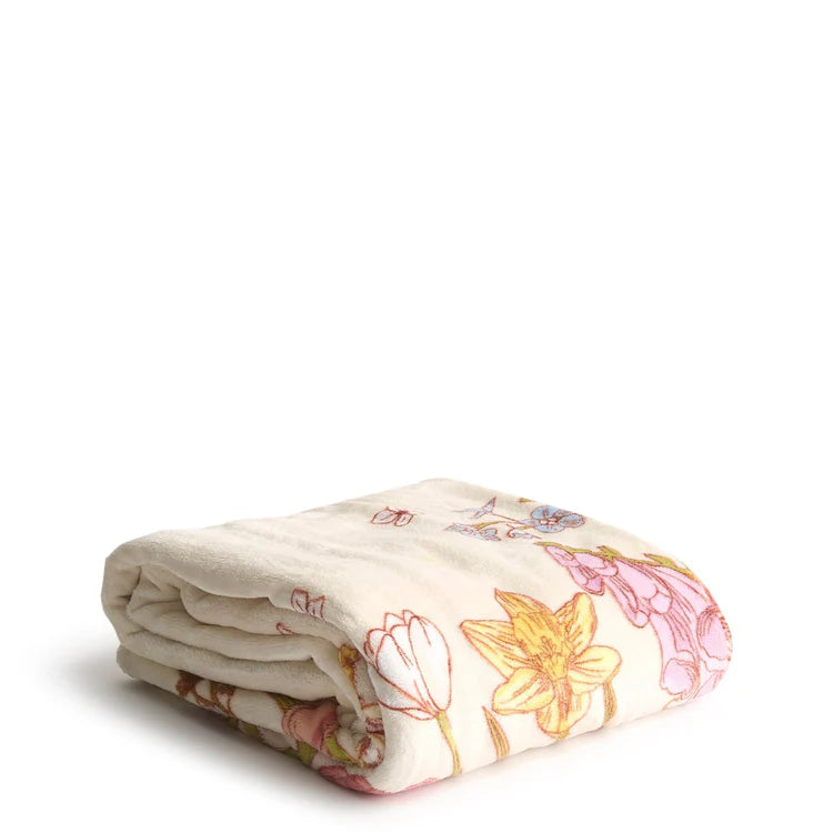 Plush Throw Blanket - Meadow Bouquet | Vera Bradley