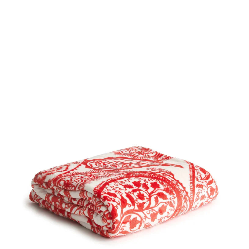 Vera Bradley Oversized Throw Blanket- Paisley Key