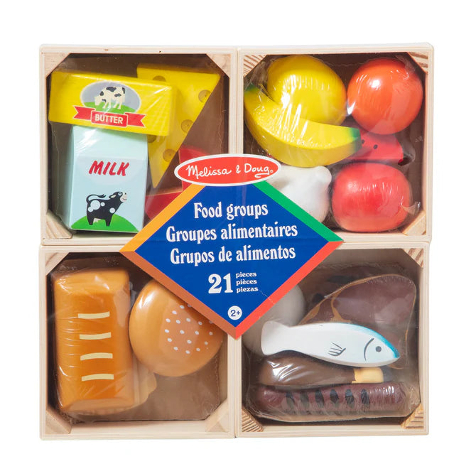 Food Groups | Wooden Play Food | Melissa & Doug