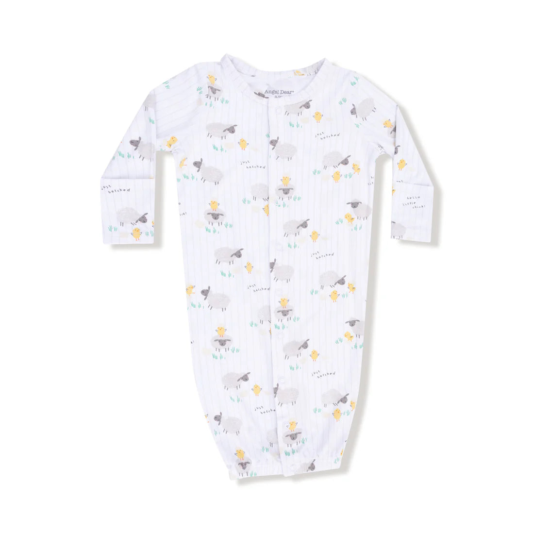 Just Hatched Unisex  Convertible Gown | Angel Dear