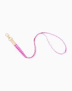 Lilly Pulitzer Lanyard Pink Caning