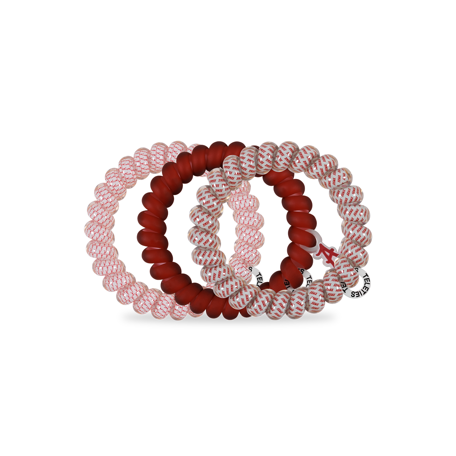 Spiral Hair Coils | Large | Roll Tide! Hair Ties