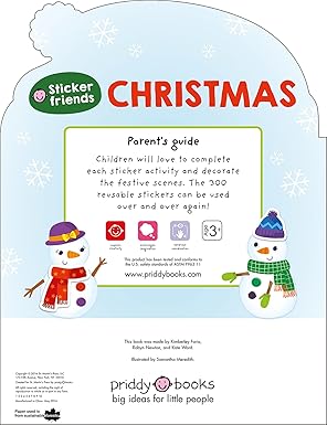 Sticker Friends | Christmas | Over 300 Reusable Stickers