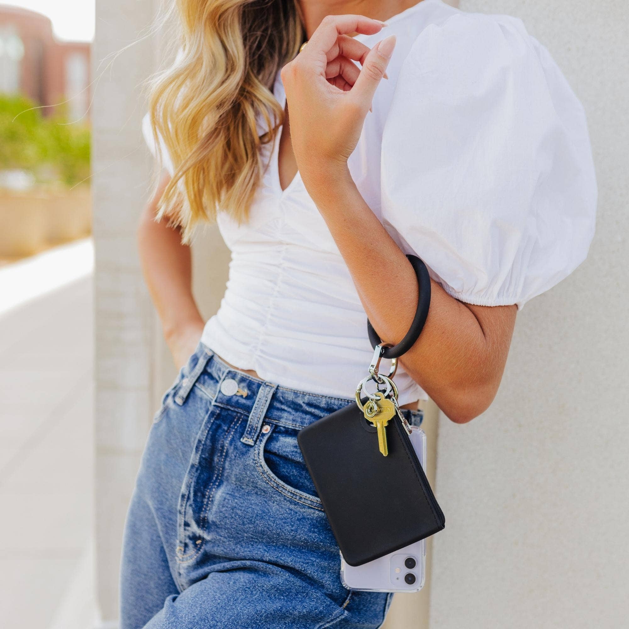 Silicone Big O® Key Ring - Back in Black | Oventure