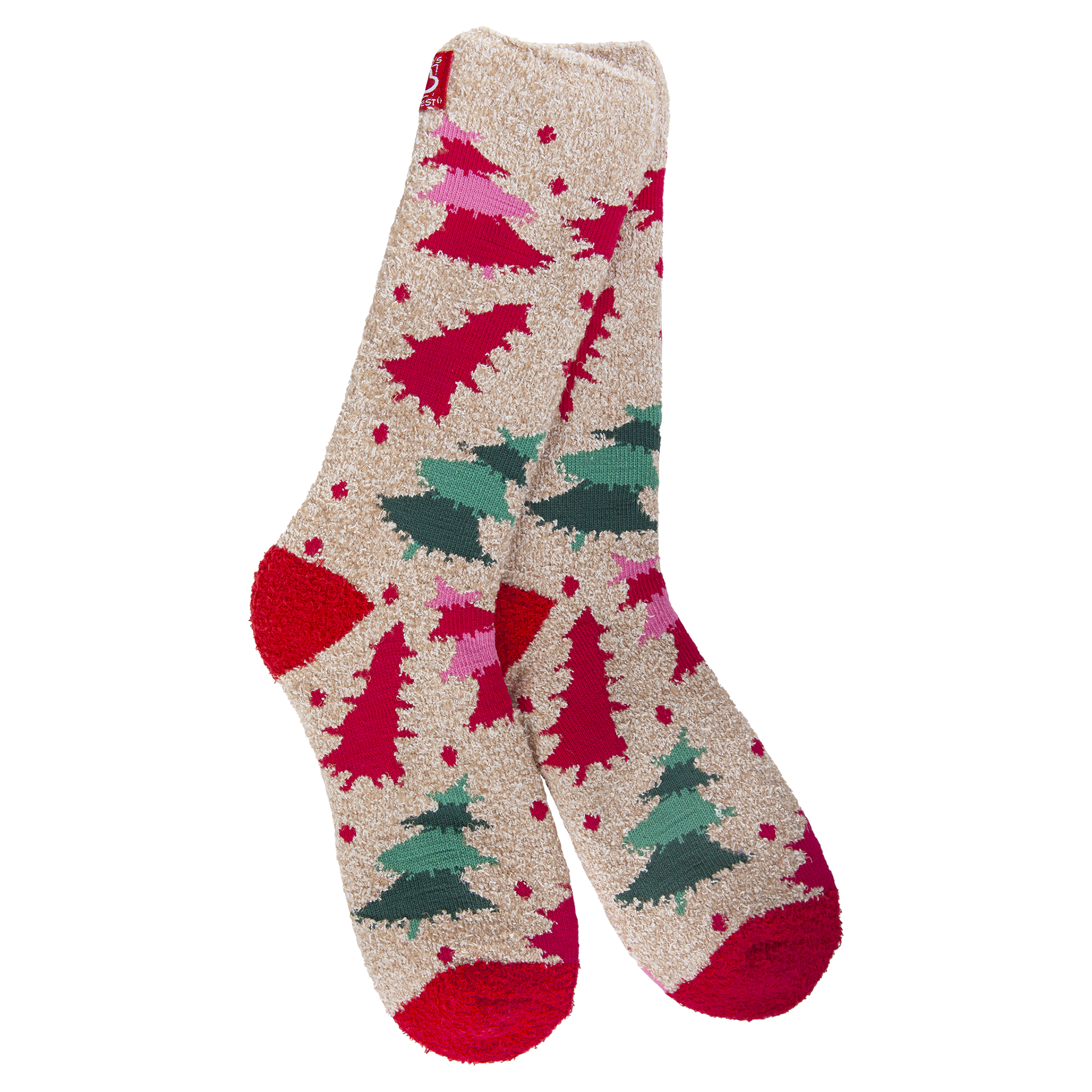 Cozy Crew OS Pine Trees Socks