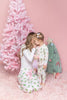 Christmas Tree Bow Pajama Set