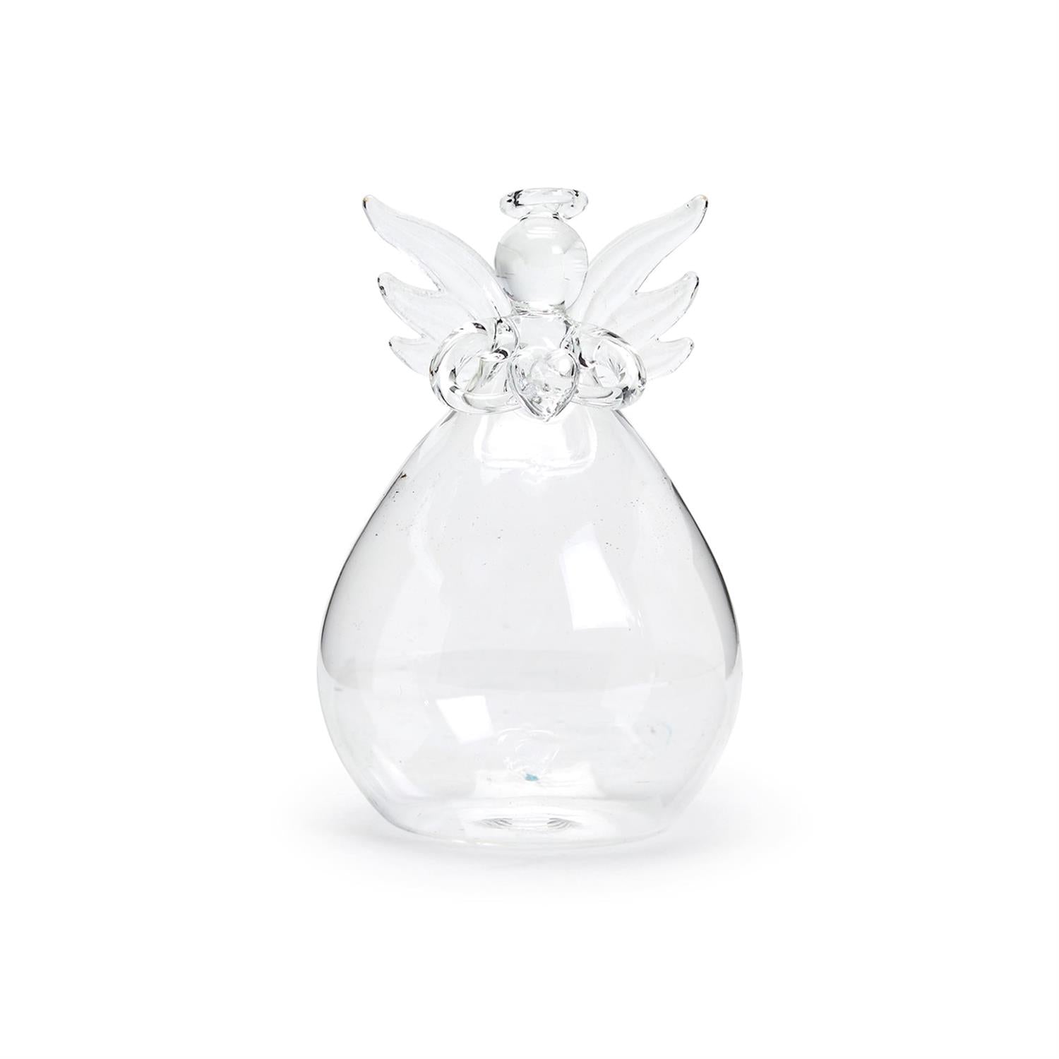 Angel Bud Vase - Hand Blown Glass