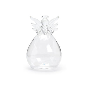 Angel Bud Vase - Hand Blown Glass