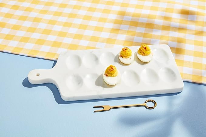 Marble Devil Egg Board Set