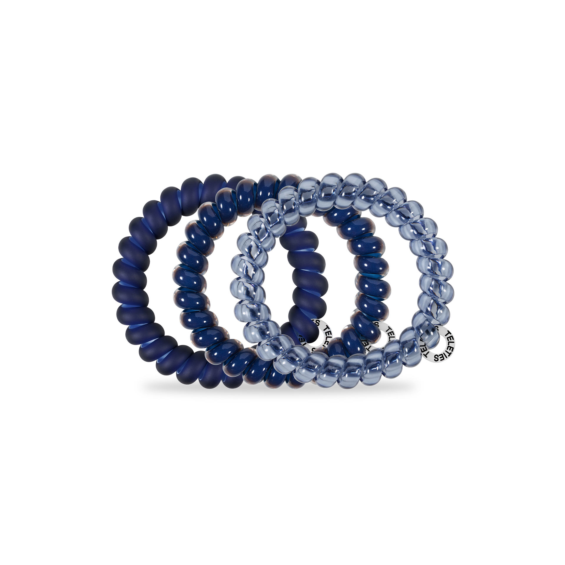 Spiral Hair Coils | Large | Nightfall Navy Hair Ties