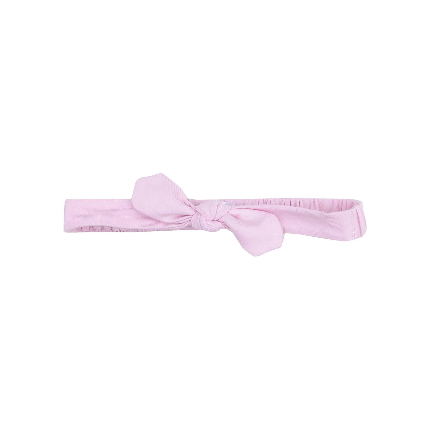 Knot Headband - Solid Nosegay Pink - 0-12M