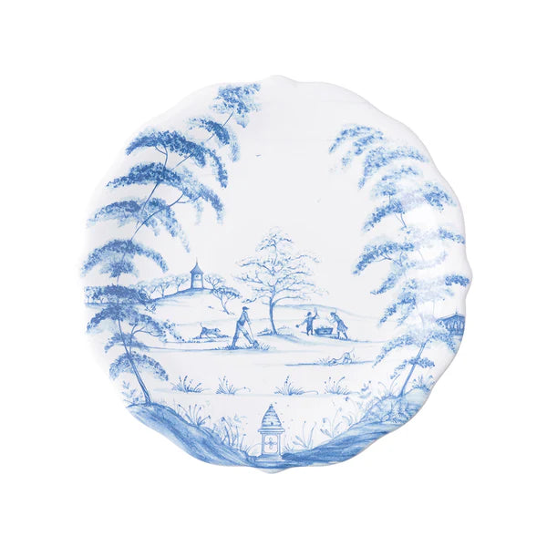 Country Estate Party Plate | Delft Blue | Juliska