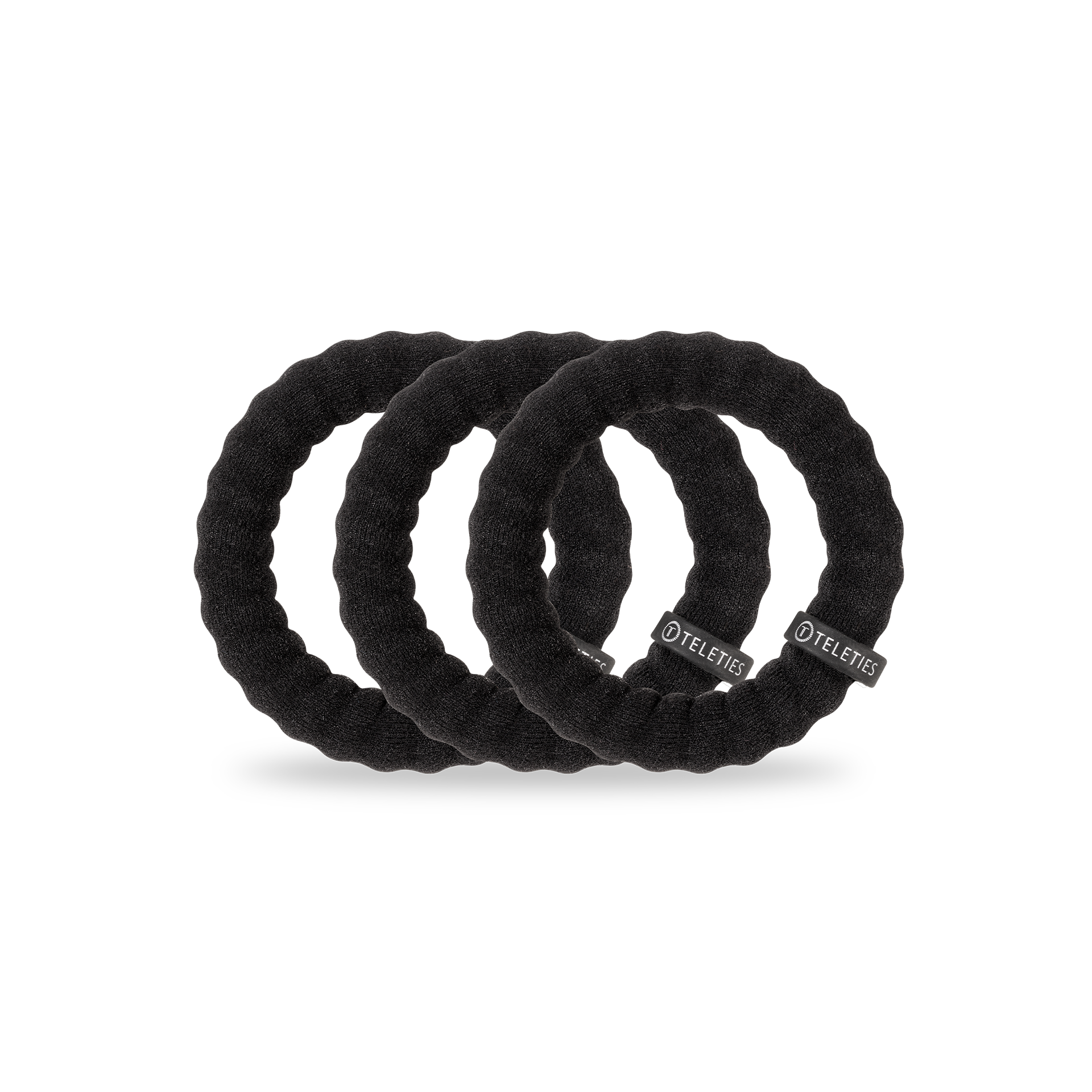 Nylon Hair Ties | Large | Jet Black