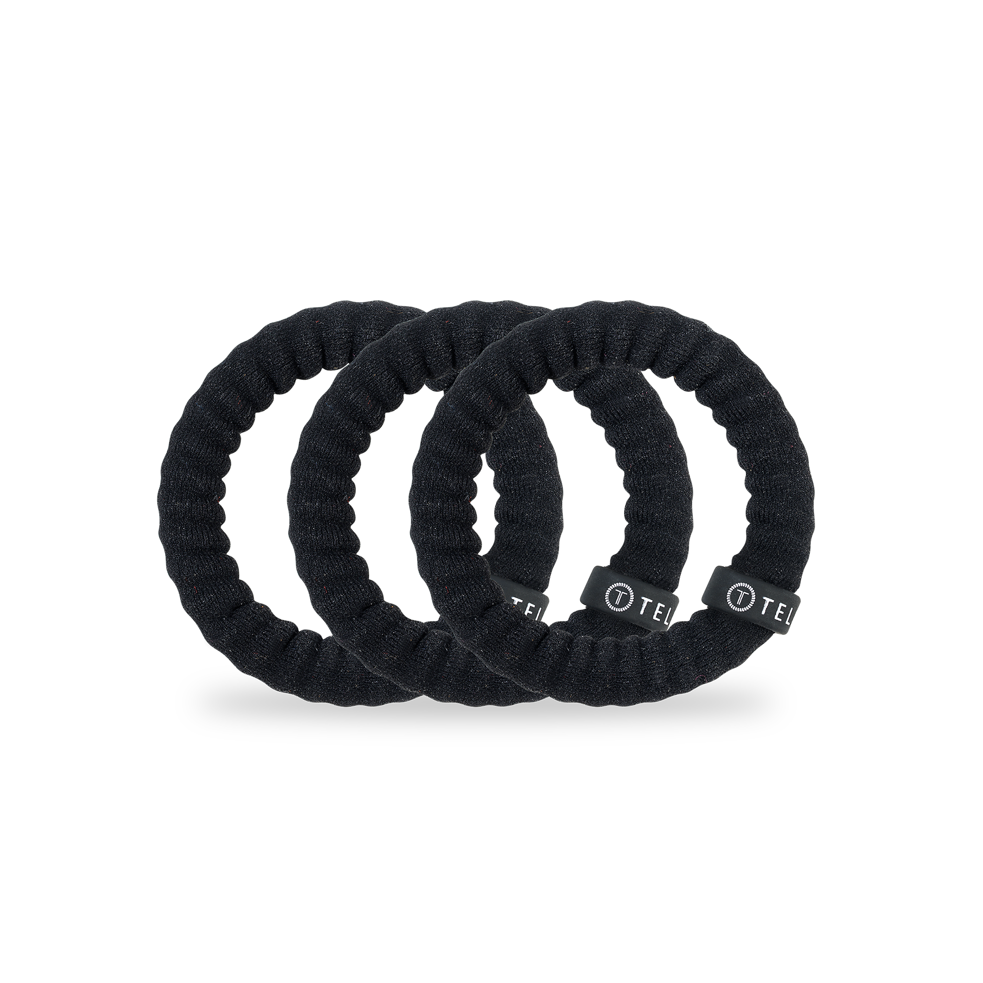 Nylon Hair Ties | Small | Jet Black