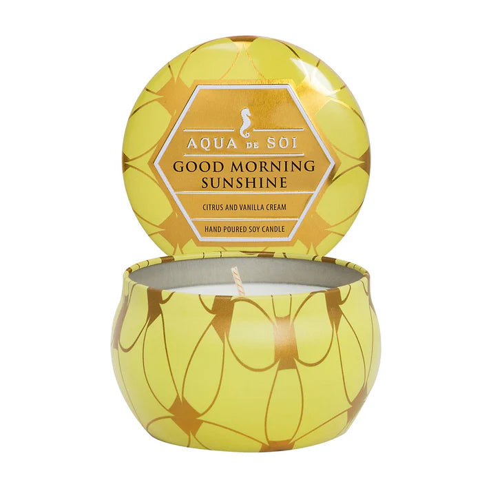 Good Morning Sunshine 4oz Petite Tin | Aqua de Soi