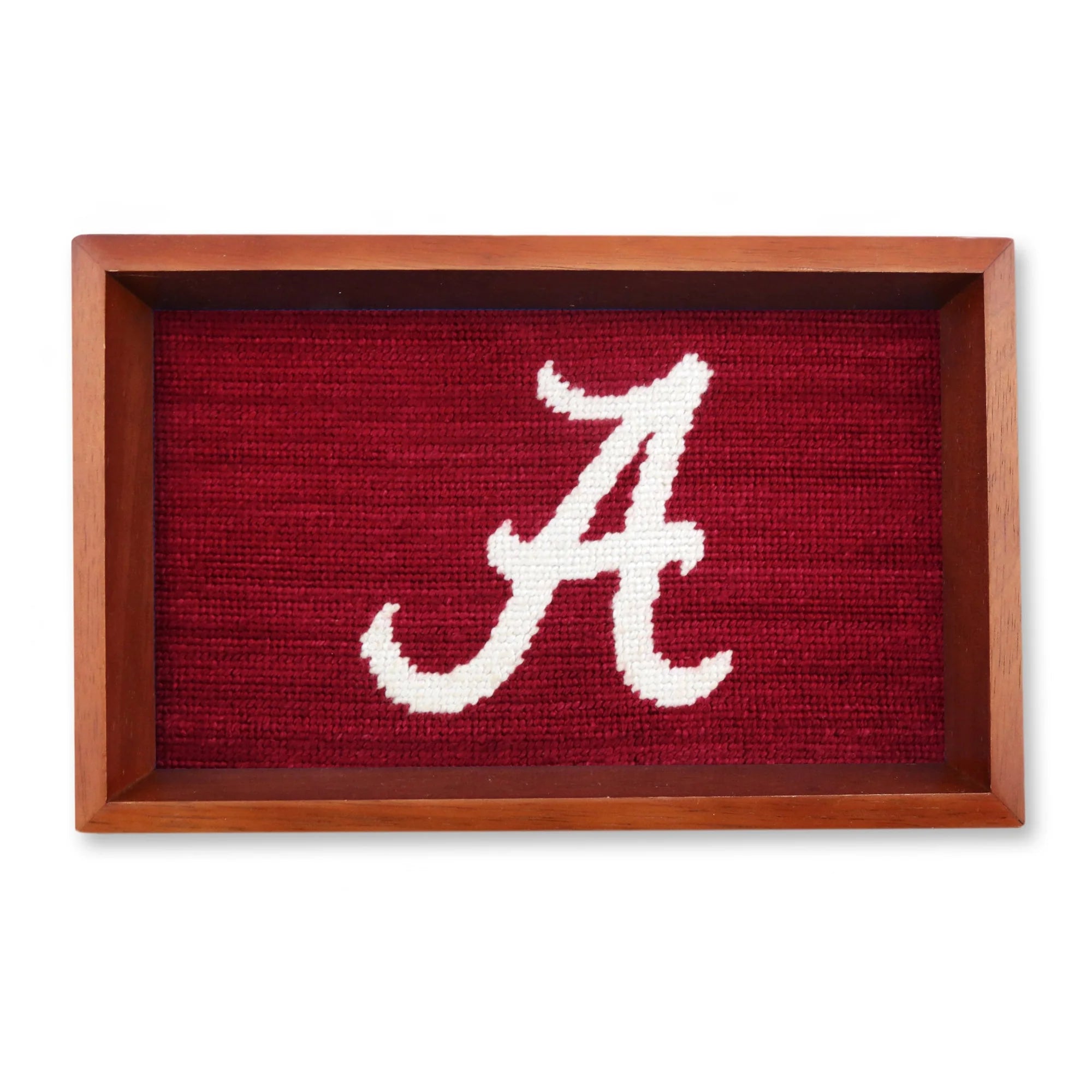 Alabama Valet Tray (Garnet) (Chestnut Wood)