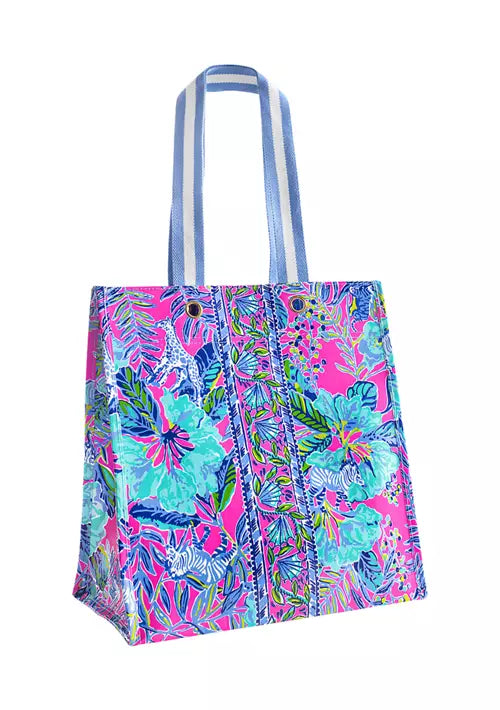 Lilly Pulitzer Market Tote, Lil Earned Stripes