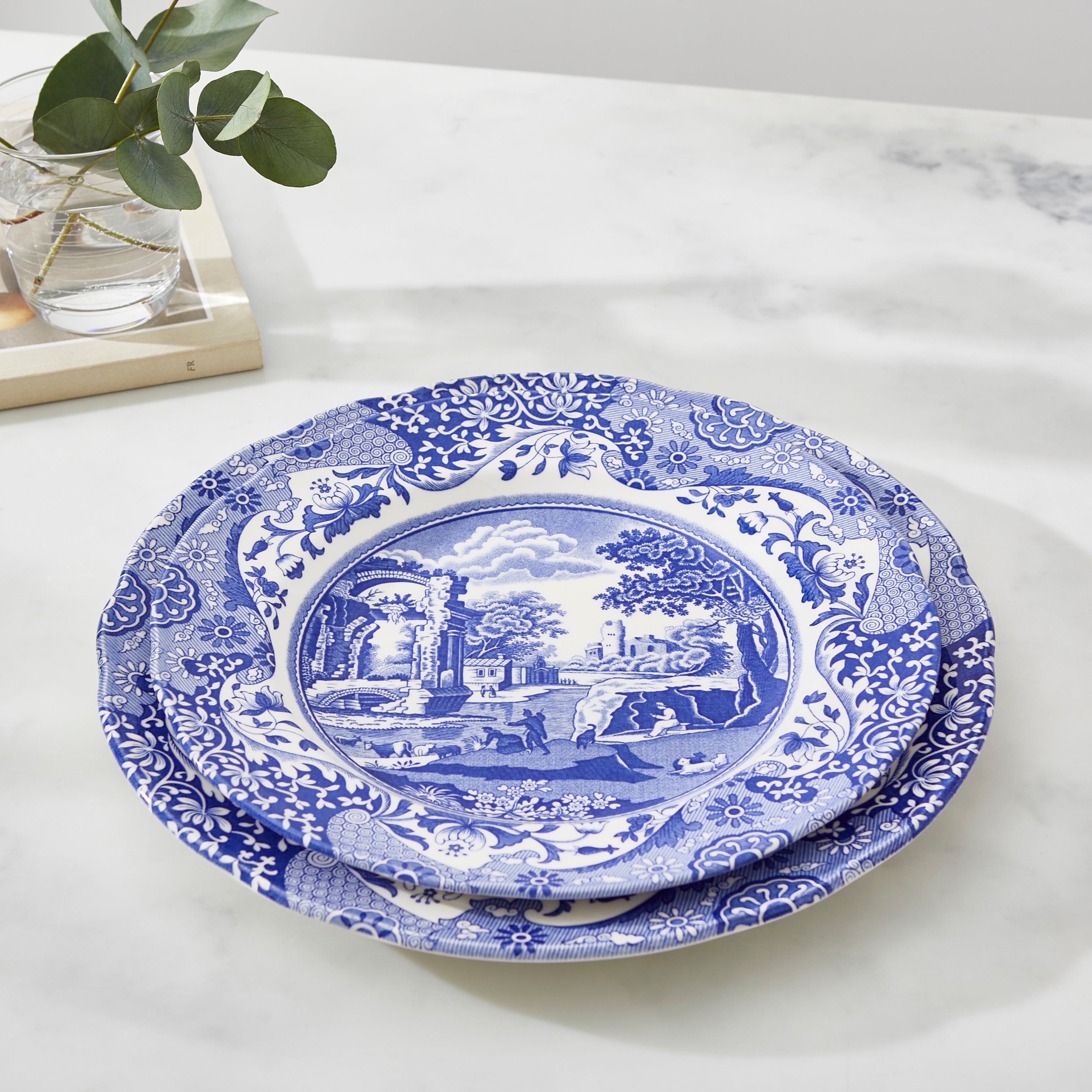 Blue Italian Luncheon Plate | Spode