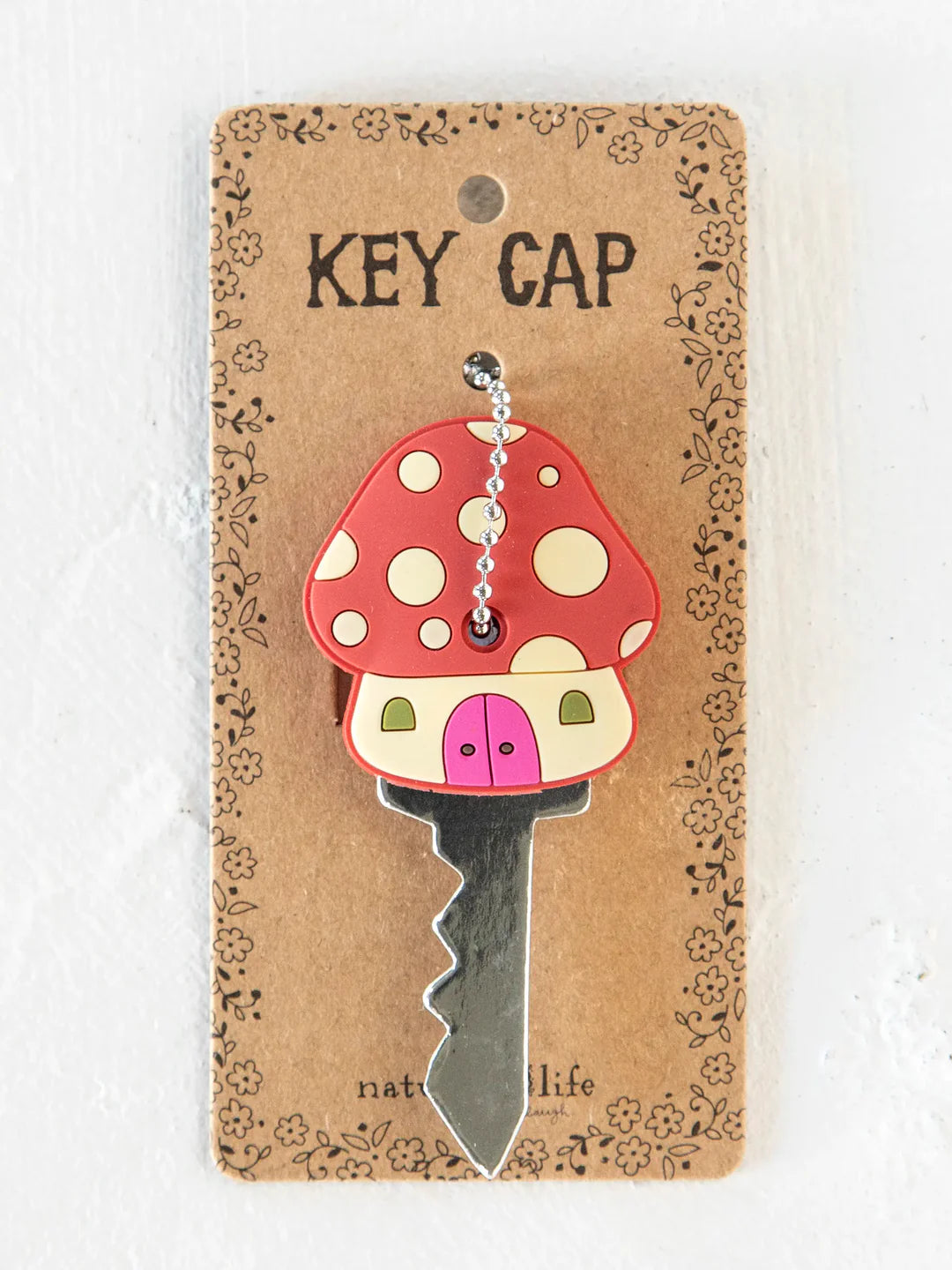 House Key Cap- Mushroom
