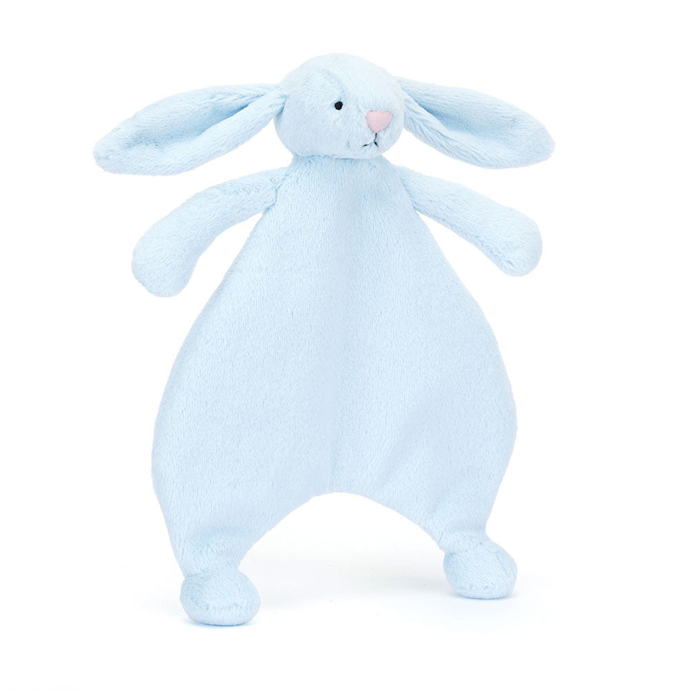 Bashful Bunny Baby Blue Comforter | Jellycat