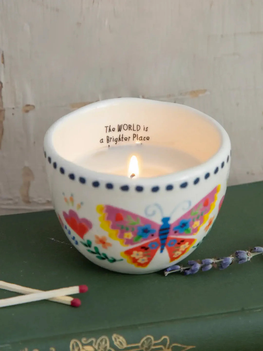 Secret Message Candle | Gardenia | Natural Life