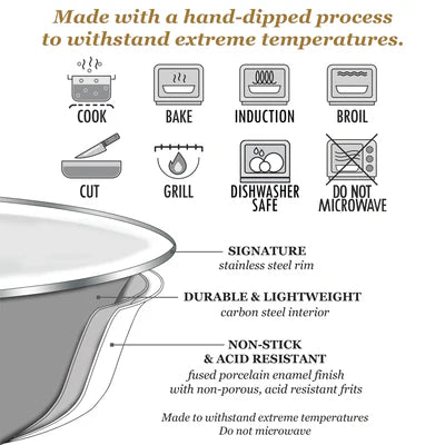 Golden Rabbit White Sauce Pan