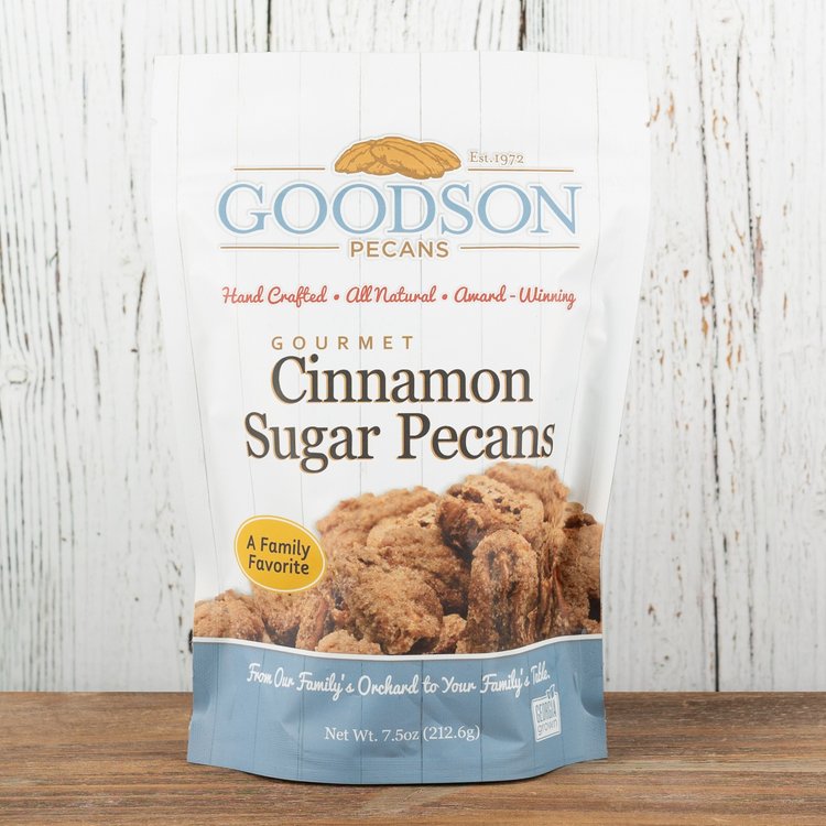 Cinnamon Sugar Pecans | Goodson Pecans