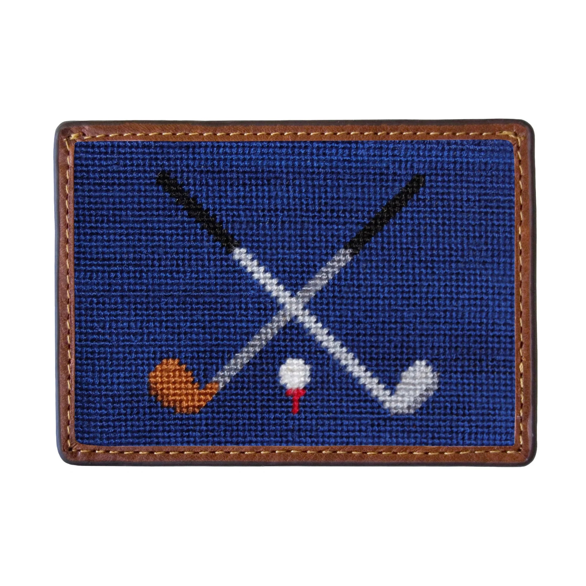 Crossed Clubs Card Wallet