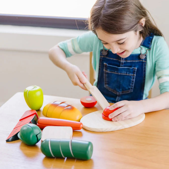 Cutting Food - Wooden Play Food