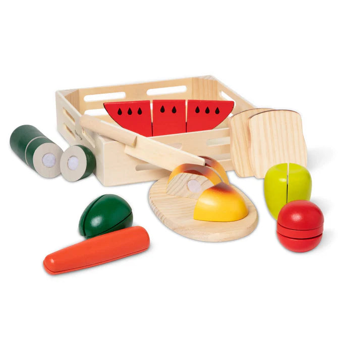 Cutting Food - Wooden Play Food