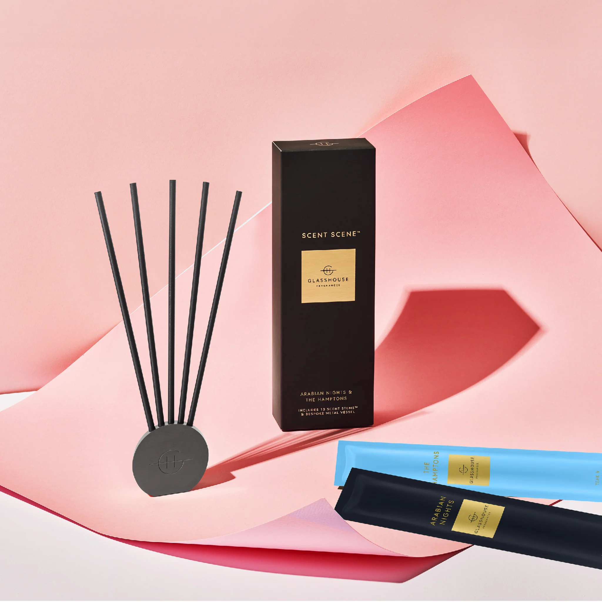 Scent Scene™ Duo | Arabian Knights & The Hamptons | Glasshouse