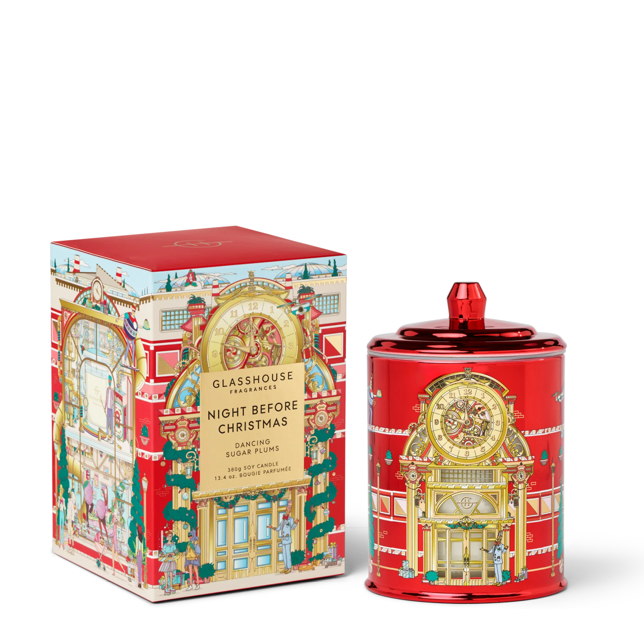 Night Before Christmas - Dancing Sugar Plums Candle 13.4 oz | Glasshouse