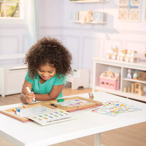 Natural Play: Play, Draw, Create Reusable Drawing & Magnet Kit - Princesses