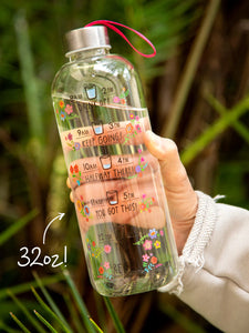 Natural Life Glass Water Bottle - 32oz