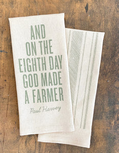God Made A Farmer - Kitchen Towel