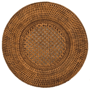 Rattan Round Charger Plate