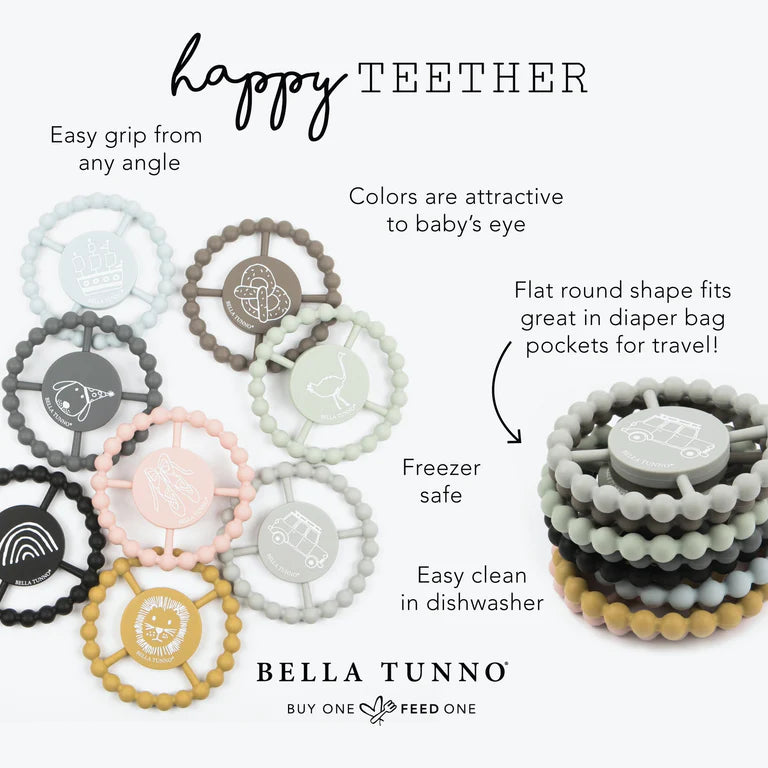 Hunk Happy Teether - Bella Tunno