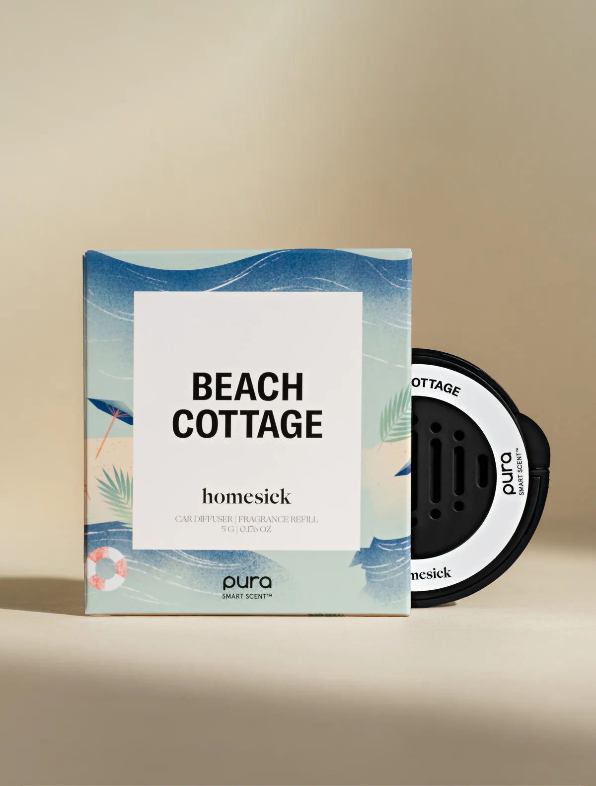 Beach Cottage- Pura Car Refill