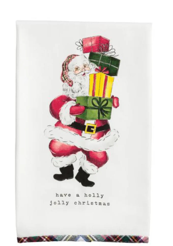 Holly Jolly Christmas Towel