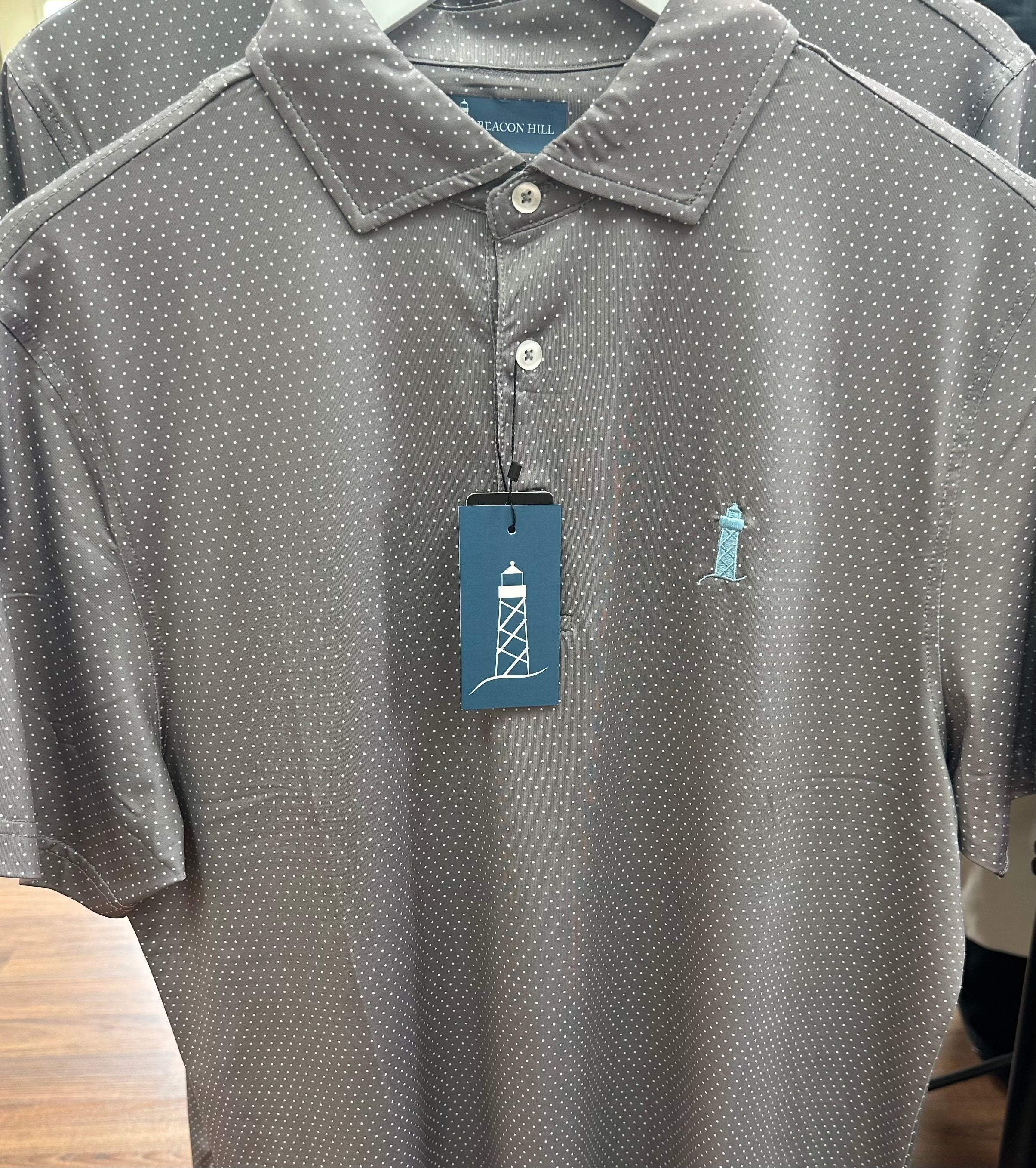 Beacon Hill Taupe/Blue Sky Polo