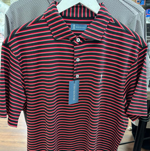 Beacon Hill Black/Red/Silver Polo